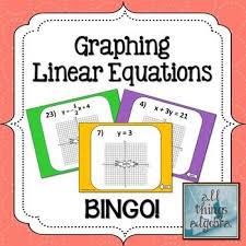 Graphing Linear Equations Bingo Game