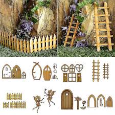 3d Wooden Fairy Garden Door Hand Made