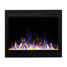 Built In Wall Electric Fireplace Insert