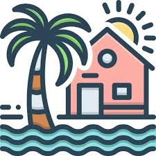 Beach House 3190666 Vector Art At Vecy