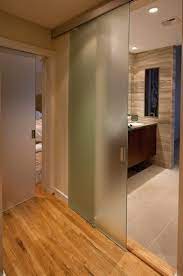 Bathroom Entry Doors With Frosted Glass