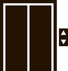 Elevator Door Vector Art Icons And