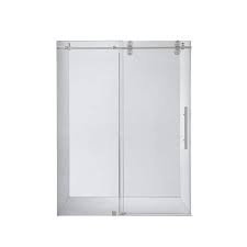 Single Sliding Frameless Shower Door