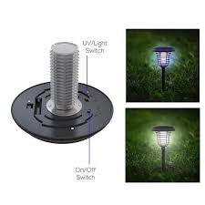 Lightsmax Solar Mosquito Insects Zapper