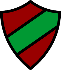 File Emblem Icon Dark Red Dark Green