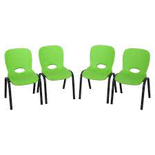 Lifetime Lime Green Stacking Kids Chair