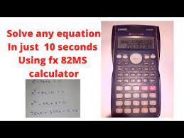 Solve Equation In Scientific Calculator