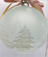 Glitter Glass Ornament