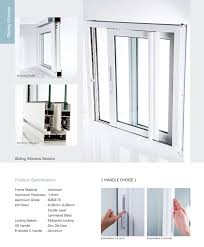 2 Sliding Window Fixed Glass