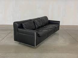 Leather Sofa By Otto Zapf For Knoll