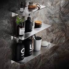 Bathroom Shelf Brushed Nickel Stainless