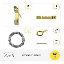 Ook 50 Piece Picture Hanging Kit 59204