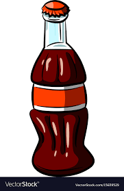 Bottle Icon Coke Drink Symbol Vector Image
