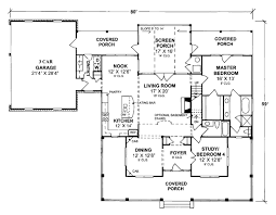 House Plan 68162 Farmhouse Style With