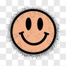 Smiley Face Advertisement With Dust