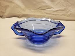 Cobalt Moderntone Depression Glass