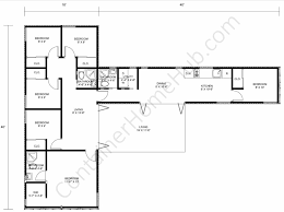 6 Bedroom Container Home Floor