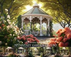 20 Fantasy Garden Gazebo Digital