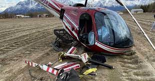 sightseeing helicopter crashes in