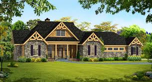 One Story 3 Bed Country House Plan