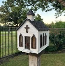 Church Birdhouse Outdoor Birdhouse