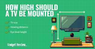 How High Should A Tv Be Mounted A