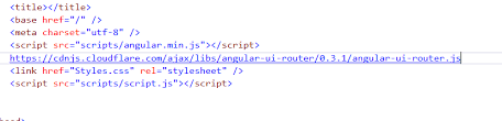 angularjs ui router and configuring states
