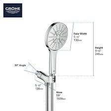 Hand Shower Kit 3 Sprays 1 75 Gpm 6