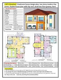 V 871 Houston 3 Bedroom House Design