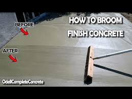 How To Broom Finish Concrete And Why
