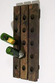 Reclaimed Wood Wine Rack Hand Made