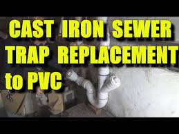 Replacing Cast Iron Sewer Pipe With Pvc