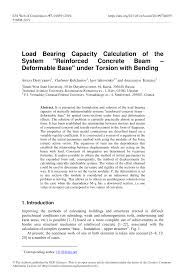 pdf load bearing capacity calculation