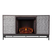 Berramy 54 25 In Electric Fireplace In Gray