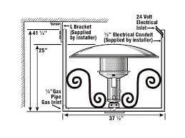 Sunglo Steel Hanging Natural Gas Heater