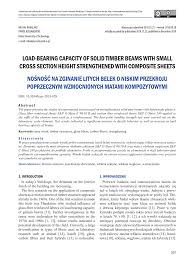 load bearing capacity of solid timber