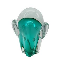 Submerged Murano Glass Elephant From