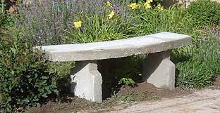Cement Bench Placement For Flower