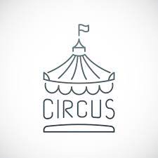 Circus Icon Isolated On White Background