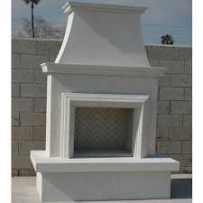 American Fyre Designs Contractor S Model Vent Free Fireplace White Concrete 140 11 A Wc Rbc