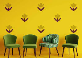 Buy Reusable Leaf Wall Painting