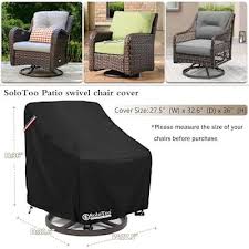 Solotoo Patio Chair Covers 2 Pack
