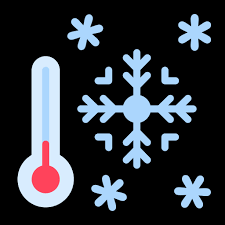 Temperature Snowflake Icon Winter