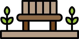 Park Bench Icon Vector Art Icons And