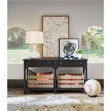 Drawer Rectangular Console Table