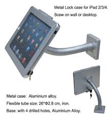 Silver And Black Ms Tablet Wall Mount