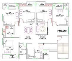 6 Bedrooms Village House Plan Indian