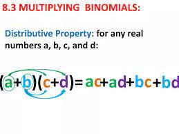 Ppt 8 3 Multiplying Binomials