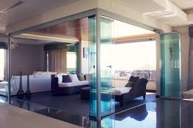 Glass Door Designs Stacking Hinged