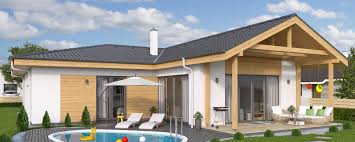 Plan Of L Shaped House Bungalow L135